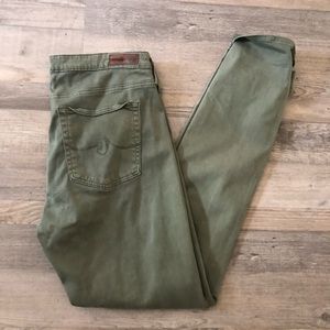 AG THE PRIMA MIDRISE CIGARETTE SZ 30 olive khaki